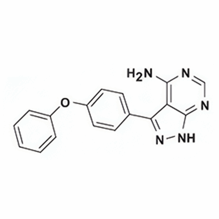 3-(4-phenoxyphenyl)-1H-pyrazolo[3,4-d]pyrimidin-4-amine